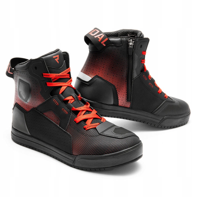 Motocyklové Topánky Rebelhorn Vandal 2 Black Red 42