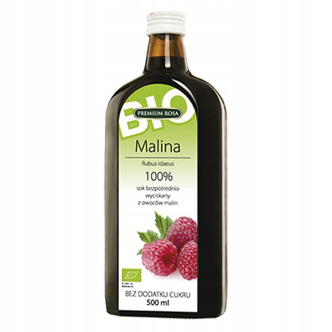 Levně Premium Rosa Malina džus 100% Bio B/c 500 ml