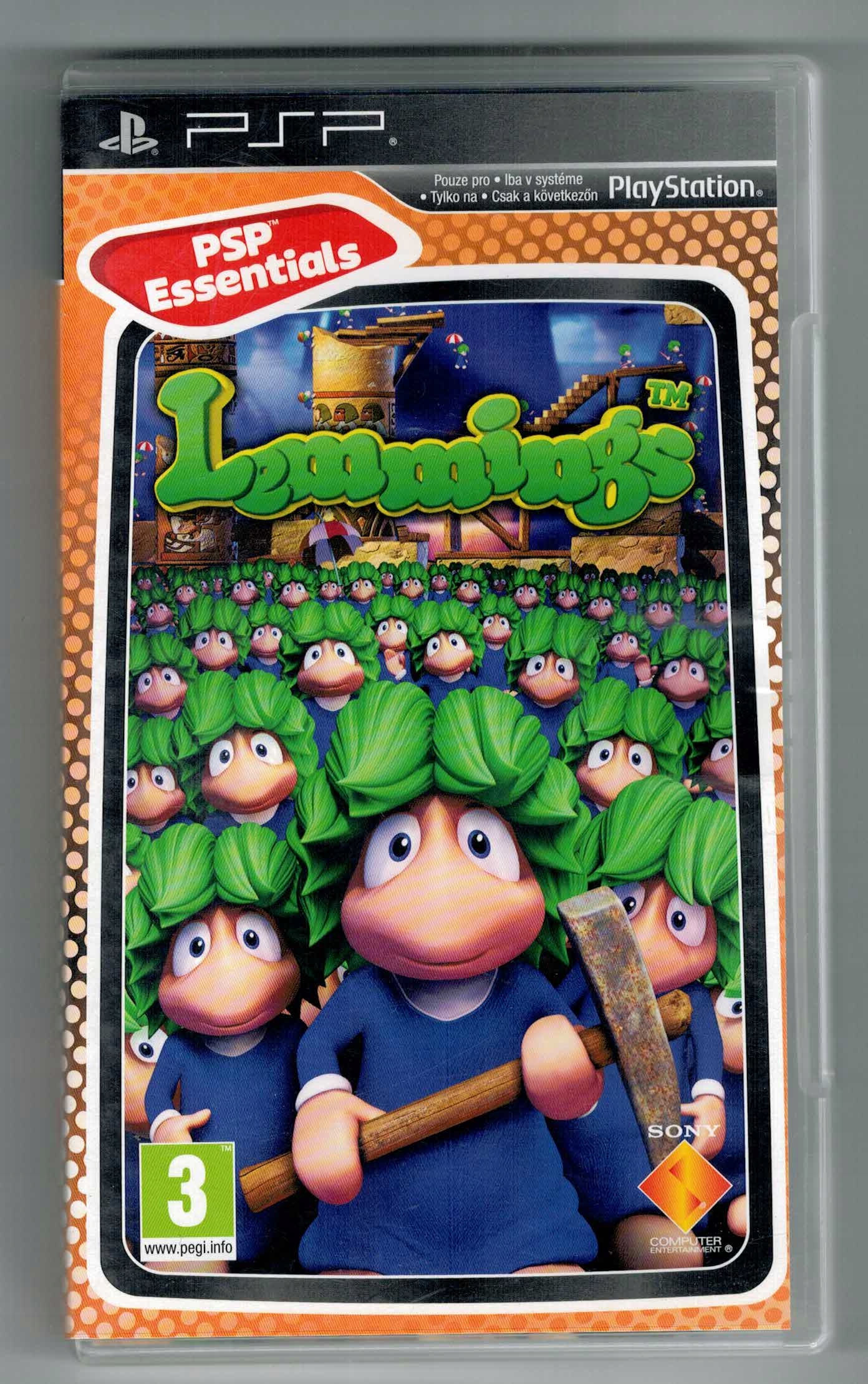 LEMMINGS PlayStation Portable (PSP) pudełkowa