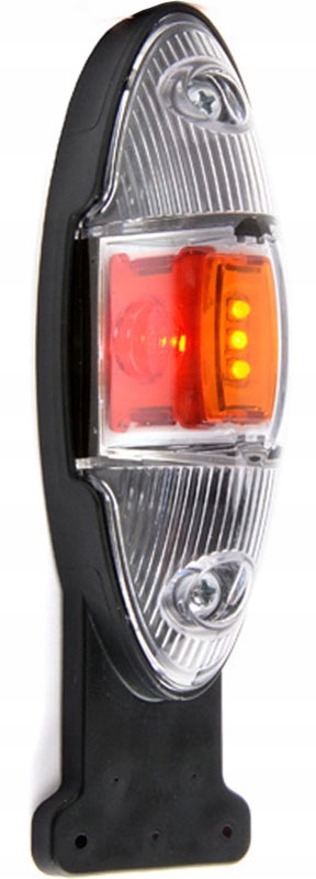 LAMPA OBRYSOWA POZYCYJNA BOCZNA LED LEWA TIR WAŚ Strona zabudowy Lewe boczne przednie lewe tylne lewe