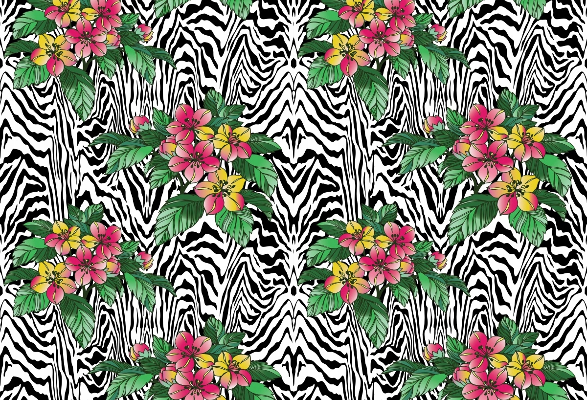 

Fototapeta Flizelinowa Wzór w kwiaty - 104x70
