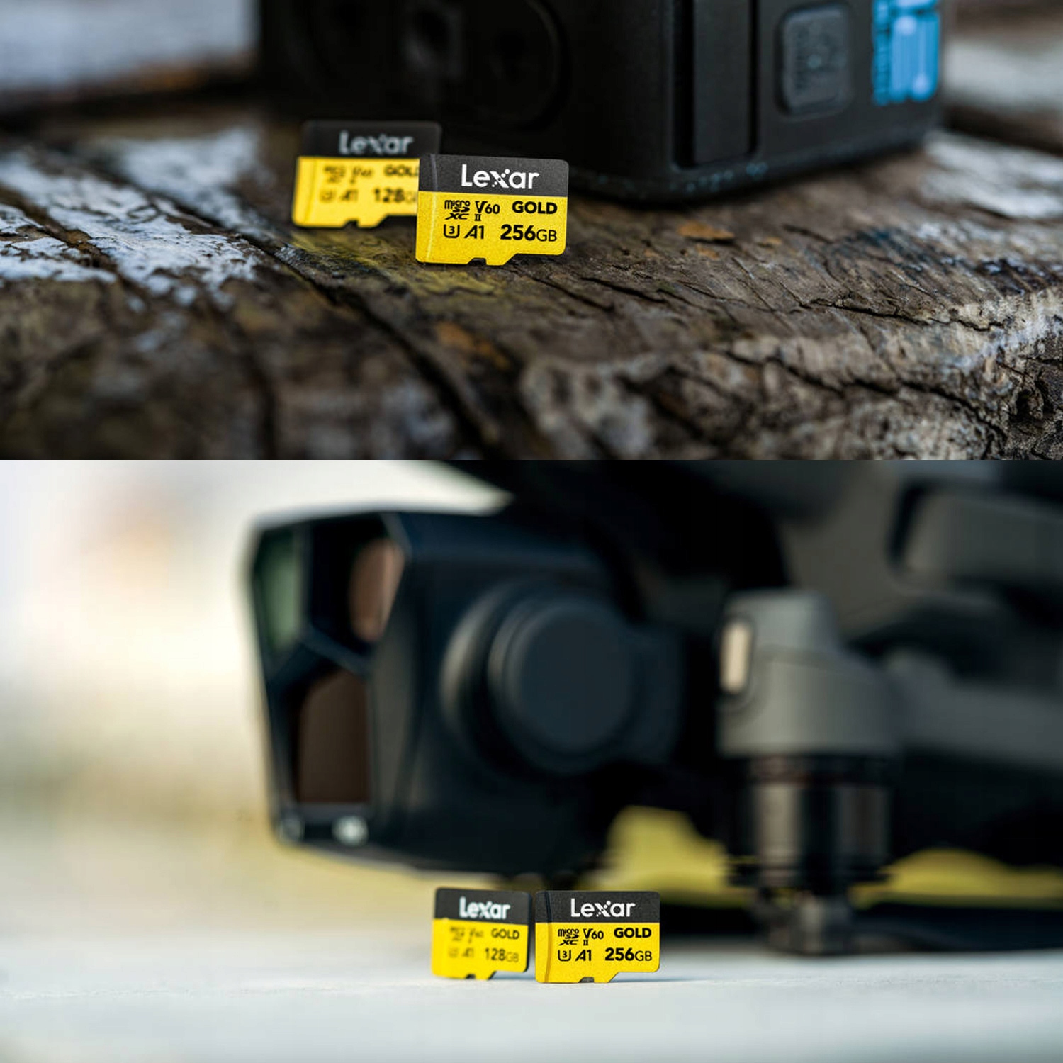 Karta Lexar microSDXC Gold 128GB UHS-II U3 V60 A1 R 280MB/s W 100MB/s Typ karty SD