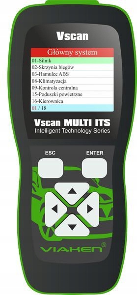 Interfejs Skaner Vscan MULTI ITS 2w1 VAG + OBD2 PL Waga produktu z opakowaniem jednostkowym 1 kg