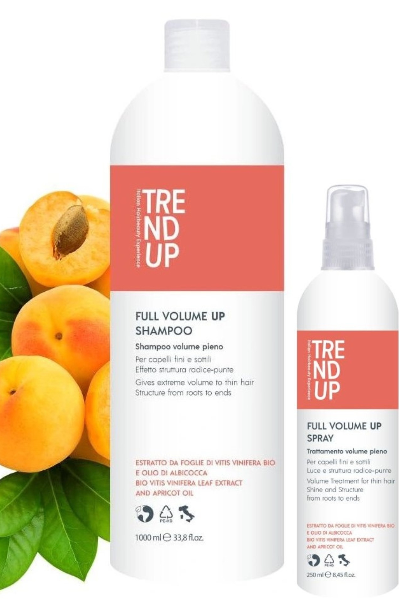 Sada Šampon Volume 1000 ml sprej pro zvětšení objemu, hustoty