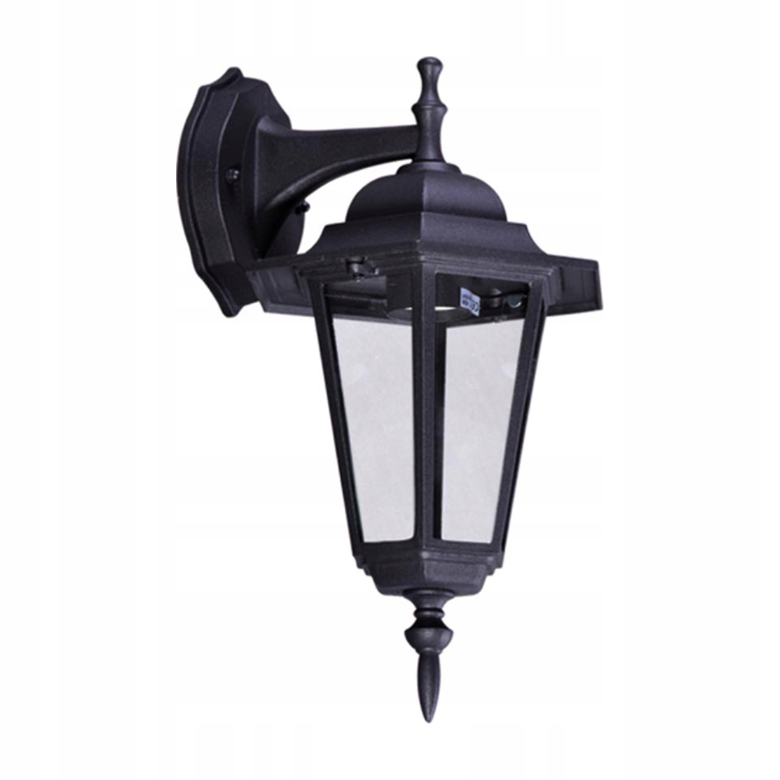 

Kinkiet zewnętrzny lampa K-5009A Down Czarny Retro