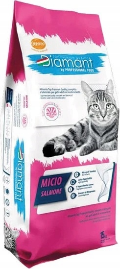 Levně Diamant Premium Micio Salmon 15KG * Cennamo *