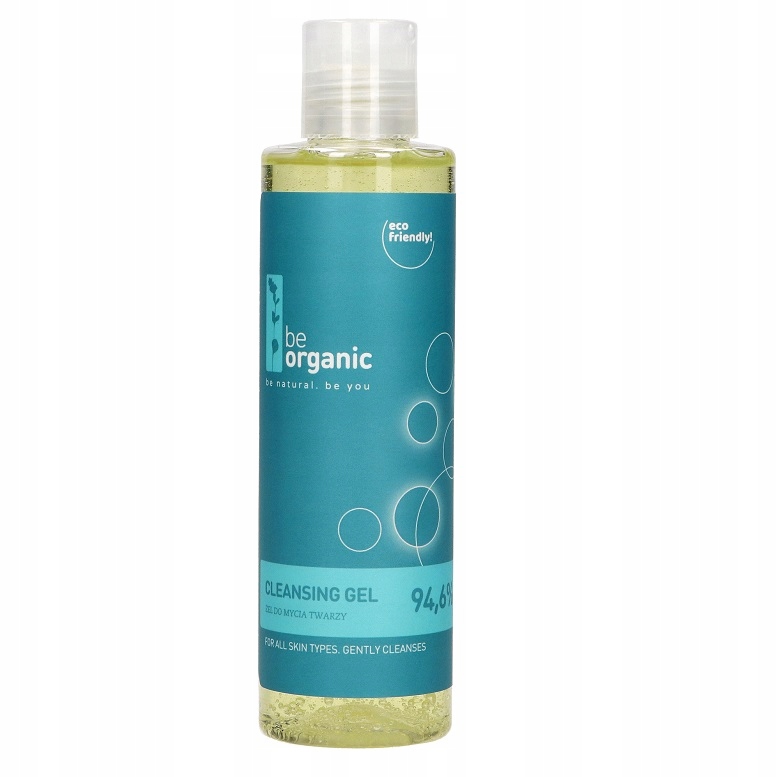 Be Organic Cleansing Gel jemný gél na umývanie tváre 200ml P1