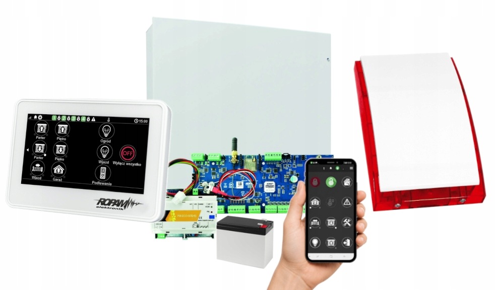 Ropam Neo-IP-64-SET Zestaw Alarmowy Wifi App Panel