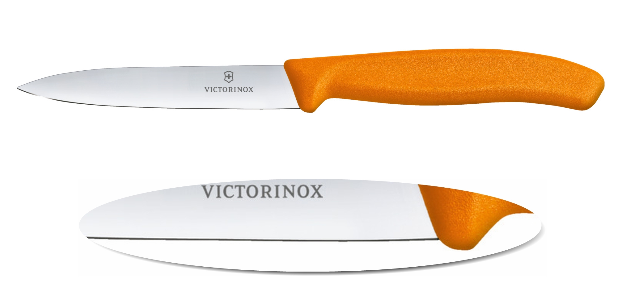 

nóż kuchenny Victorinox 6.7706.L119 pomarańczowy