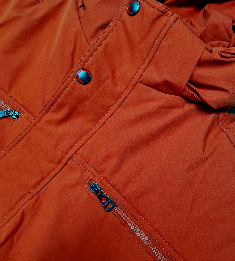 MĘSKA KURTKA ZIMOWA NARCIARSKA CIEPŁA DWA KOLORY NA STOK NA CO DZIEŃ XXL Kolor wielokolorowy