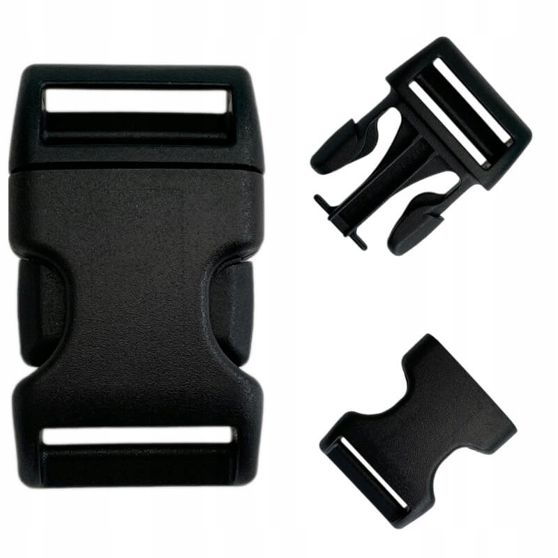 

Klamra 30mm Zapięcie Zatrzask Duraflex Wygięta