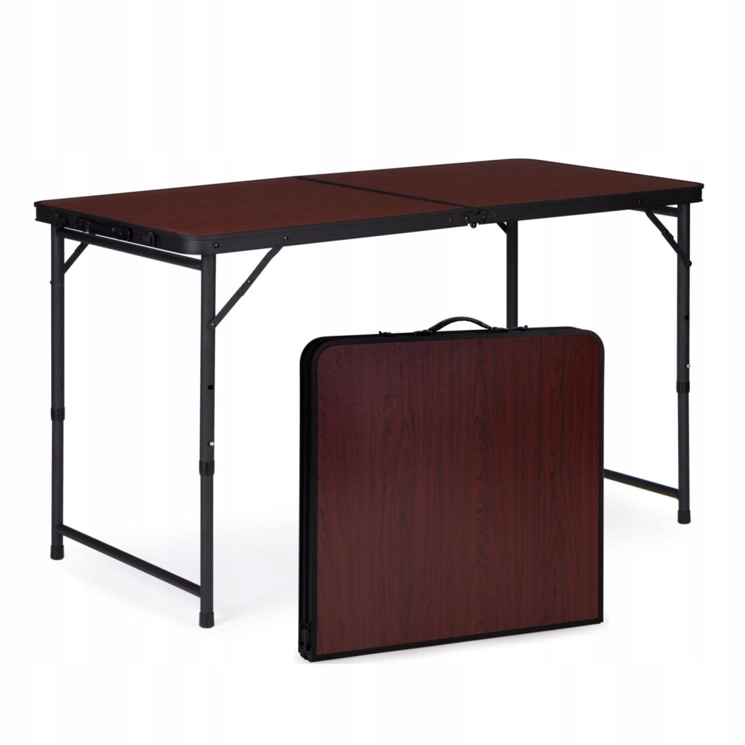 Turistický stůl skládací zahradní kufr s držadlem pro přenášení