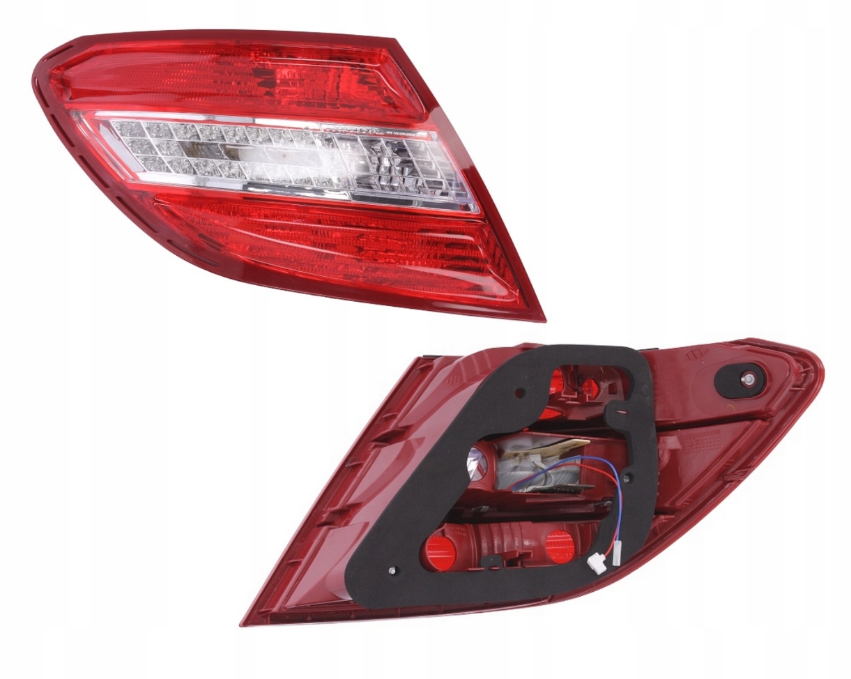Mercedes C Class W204 Sedan Lampa Zadní Levá Led Homologace Evropská