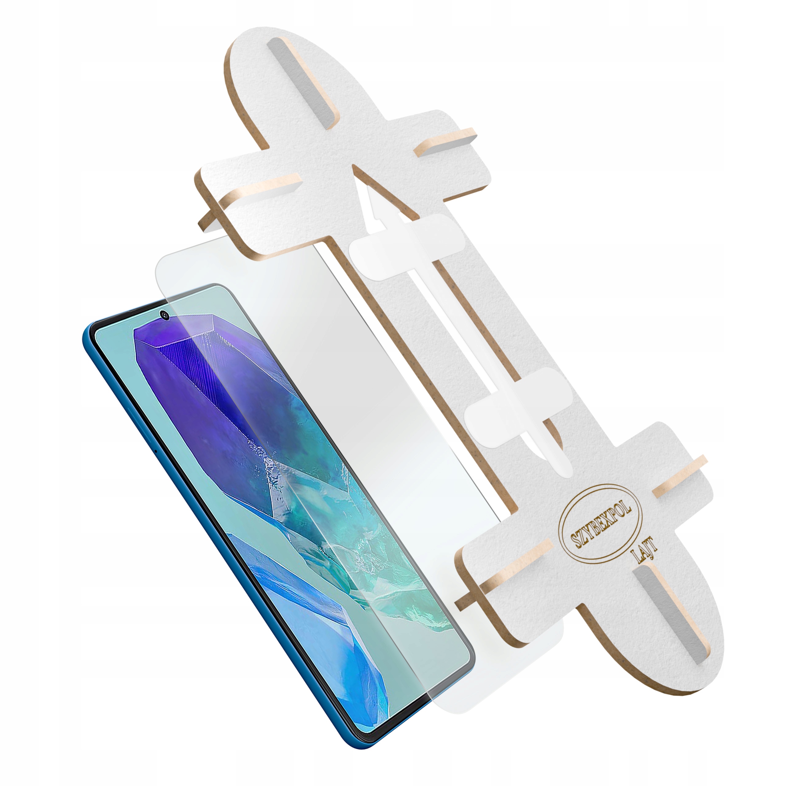 Antyodciskowa folia ochronna z aplikatorem do Samsung Galaxy M55