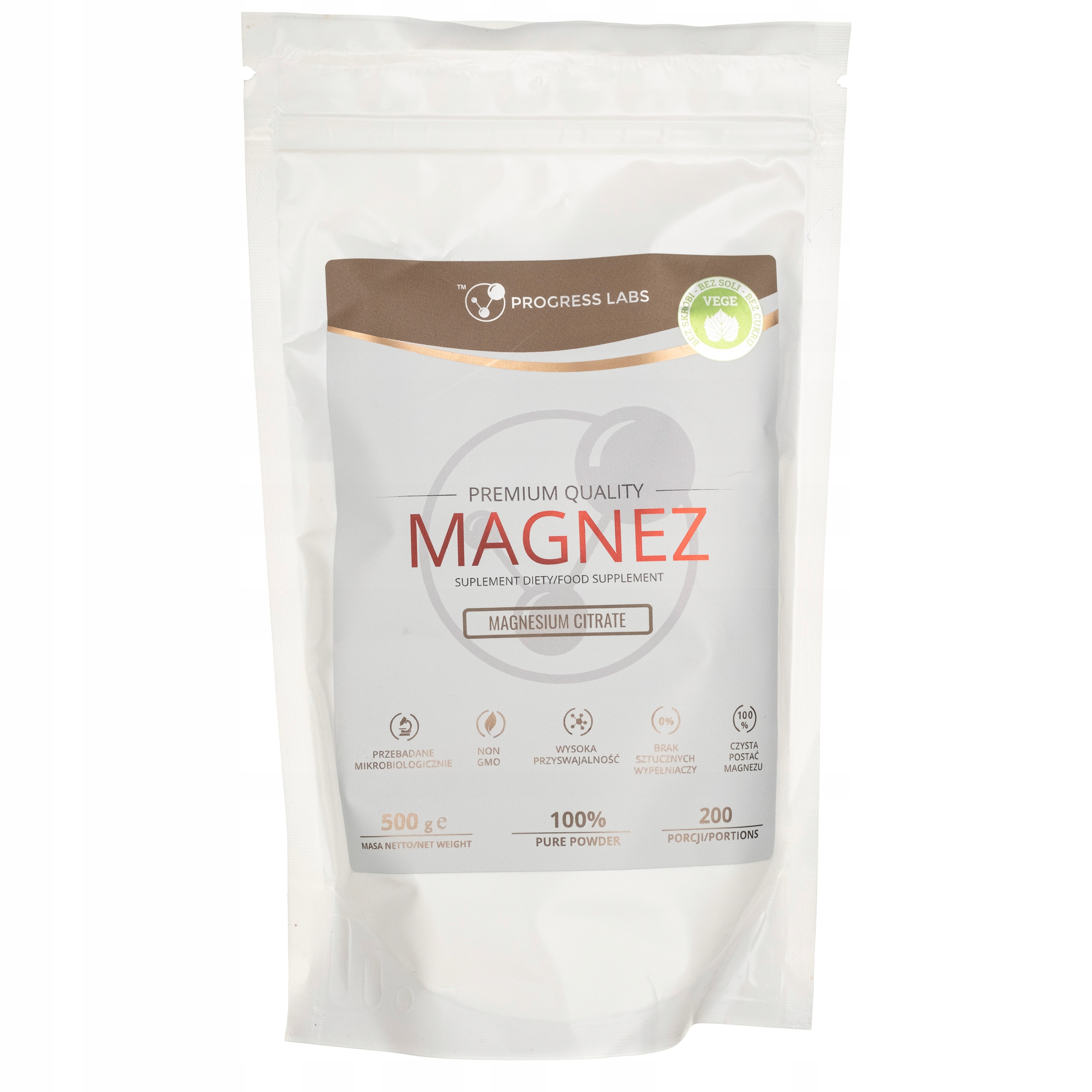 Magnez Cytrynian Magnezu 500g