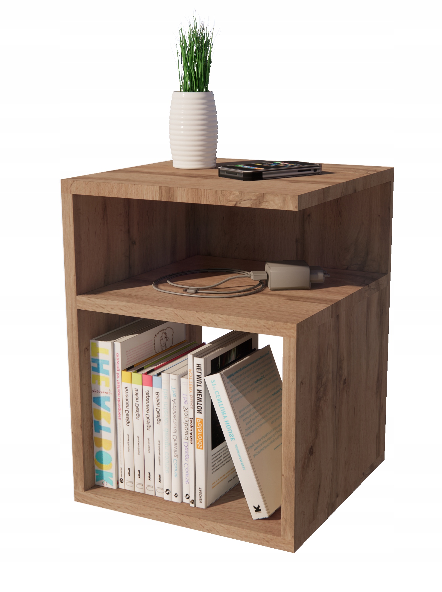 

Szafka nocna szóstka,stolik bez szuflad,dąb wotan