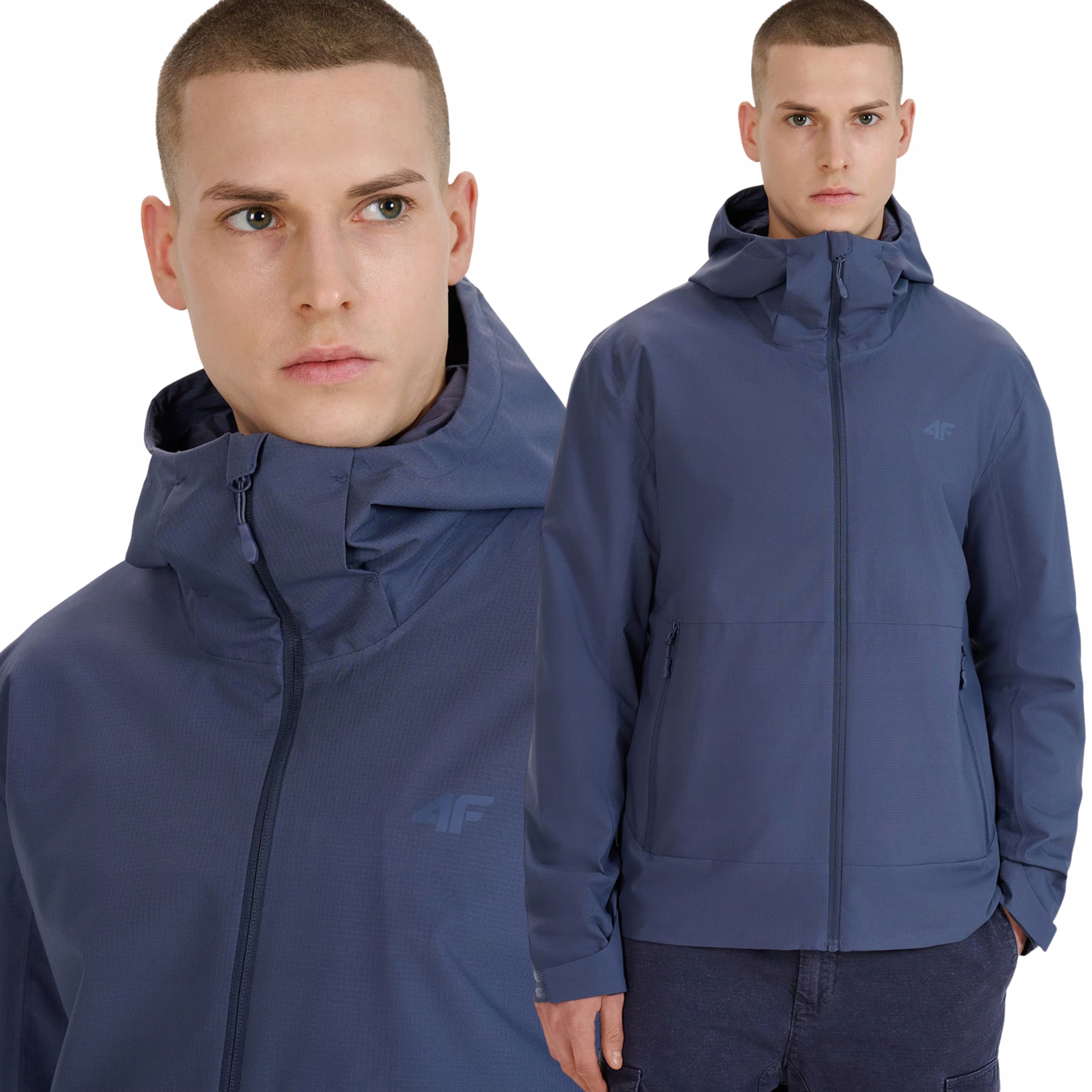 Pánská Přechodová Bunda 4F Zip Kapuce Membrána 5000 Řada Regular S