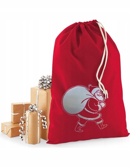 

worek Mikołaja czerwony Duży XL 49x75 na prezenty