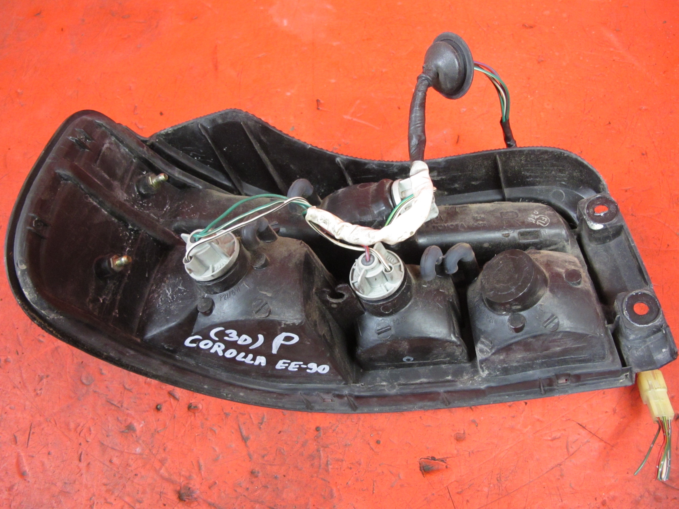 TOYOTA COROLLA E9 EE90 HB 3D light right rear part rear