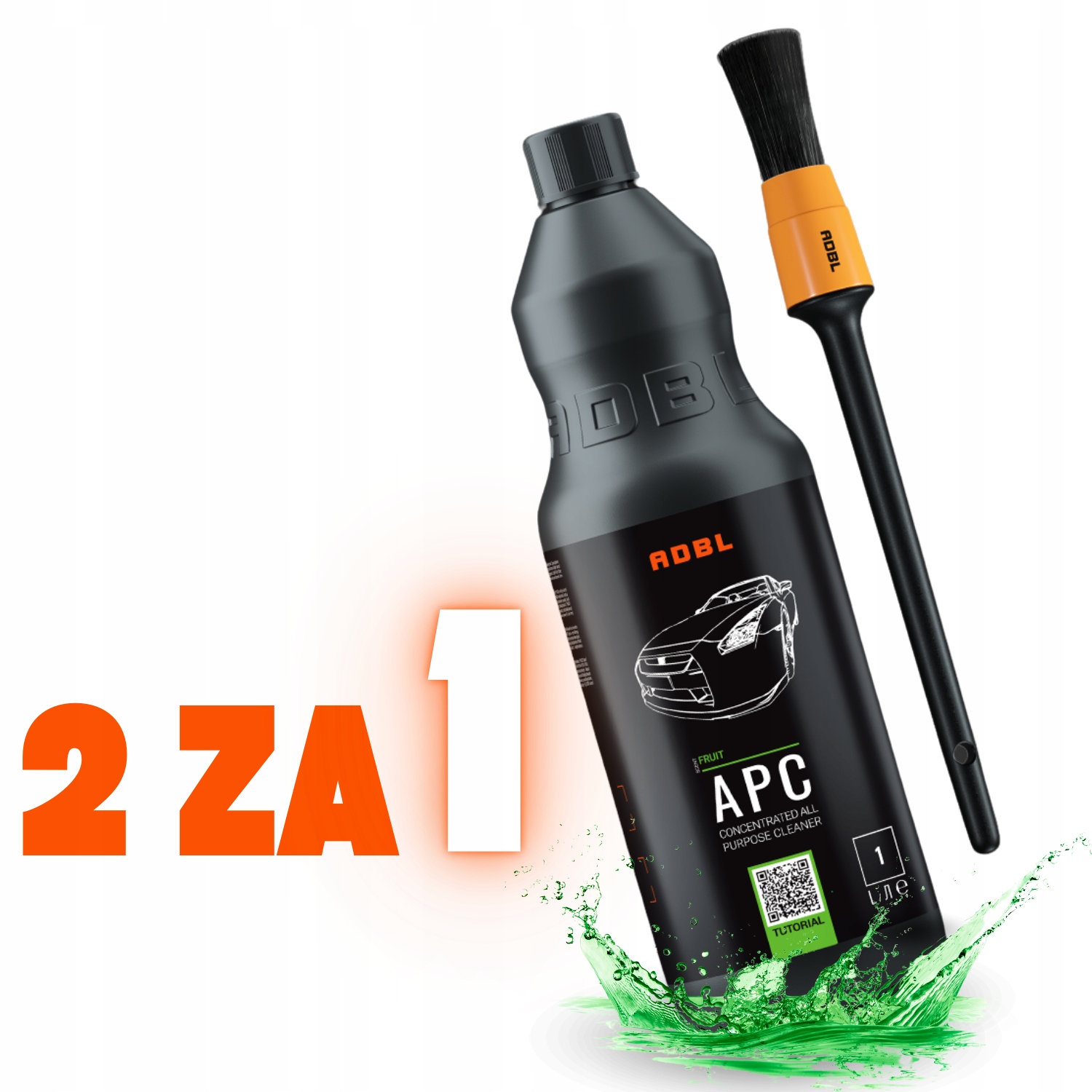 ADBL APC 1L + pędzel Round Detailing Brush No. 8