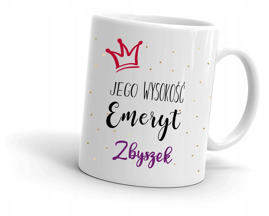

Kubek dla Emeryta Emerytki jego wysokość Emeryt