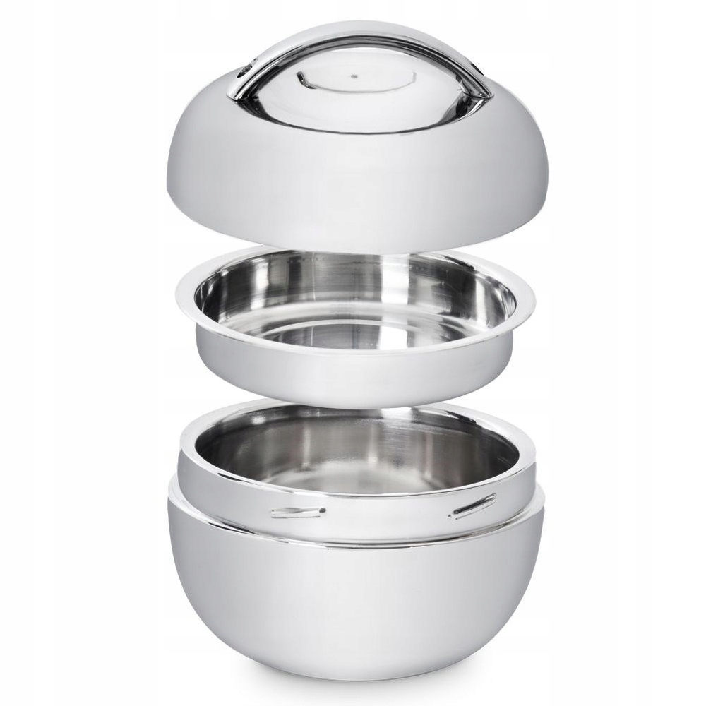 Termomisa TERMOS obiadowy stalowy menażka pojemnik termiczny na żywność 1,3 Linia 2