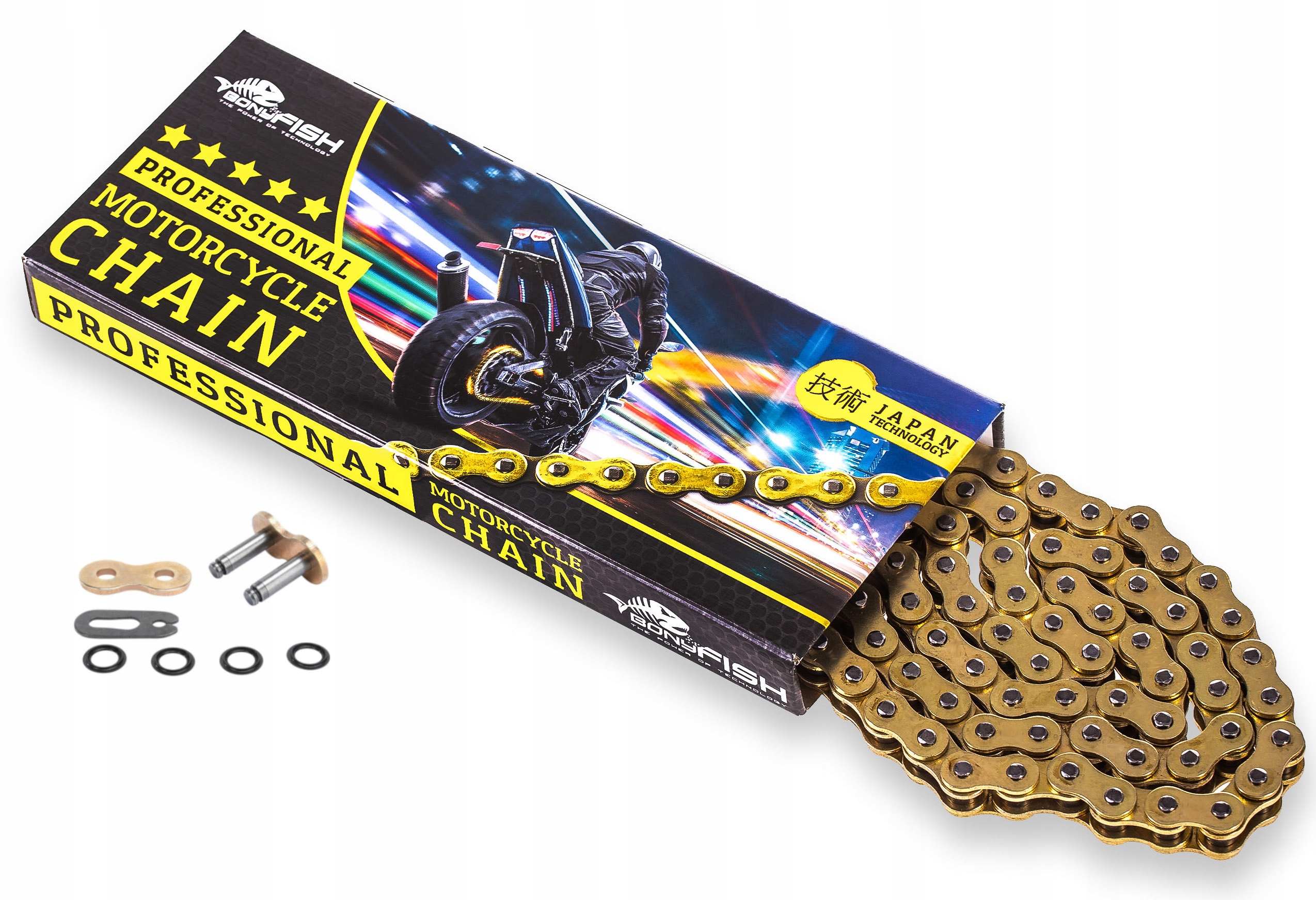 Hnací řetěz 428 X-ring Yamaha Dt Dtr Yzf Wr Xt Ybr Mt Sr Tzr 125 R/x