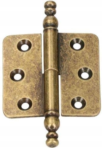 ZAWIAS MEBLOWY SKŁADANY OZDOBNY MEBLI PATYNA LEWY