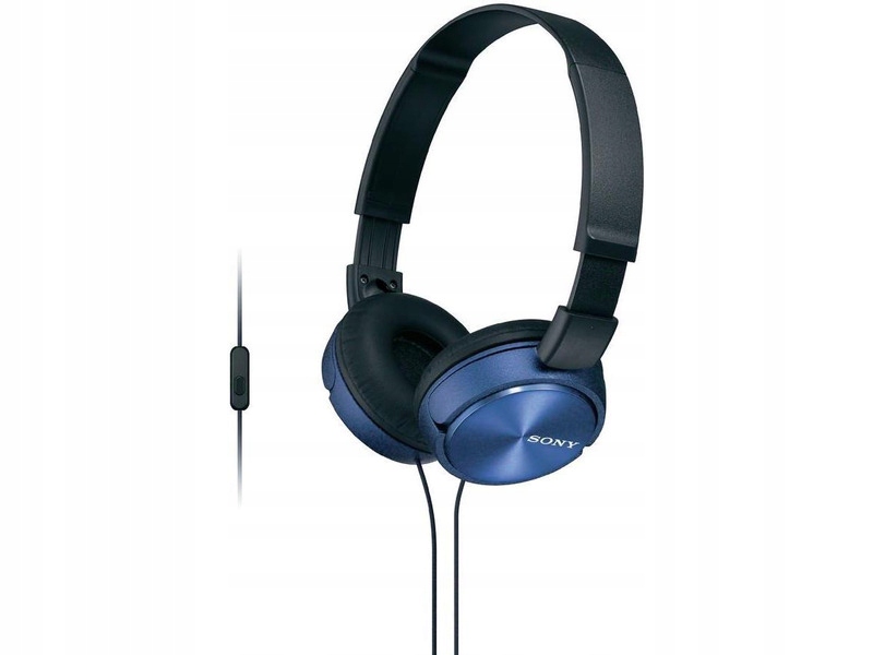 Słuchawki Sony MDR-ZX310 (Niebieskie)