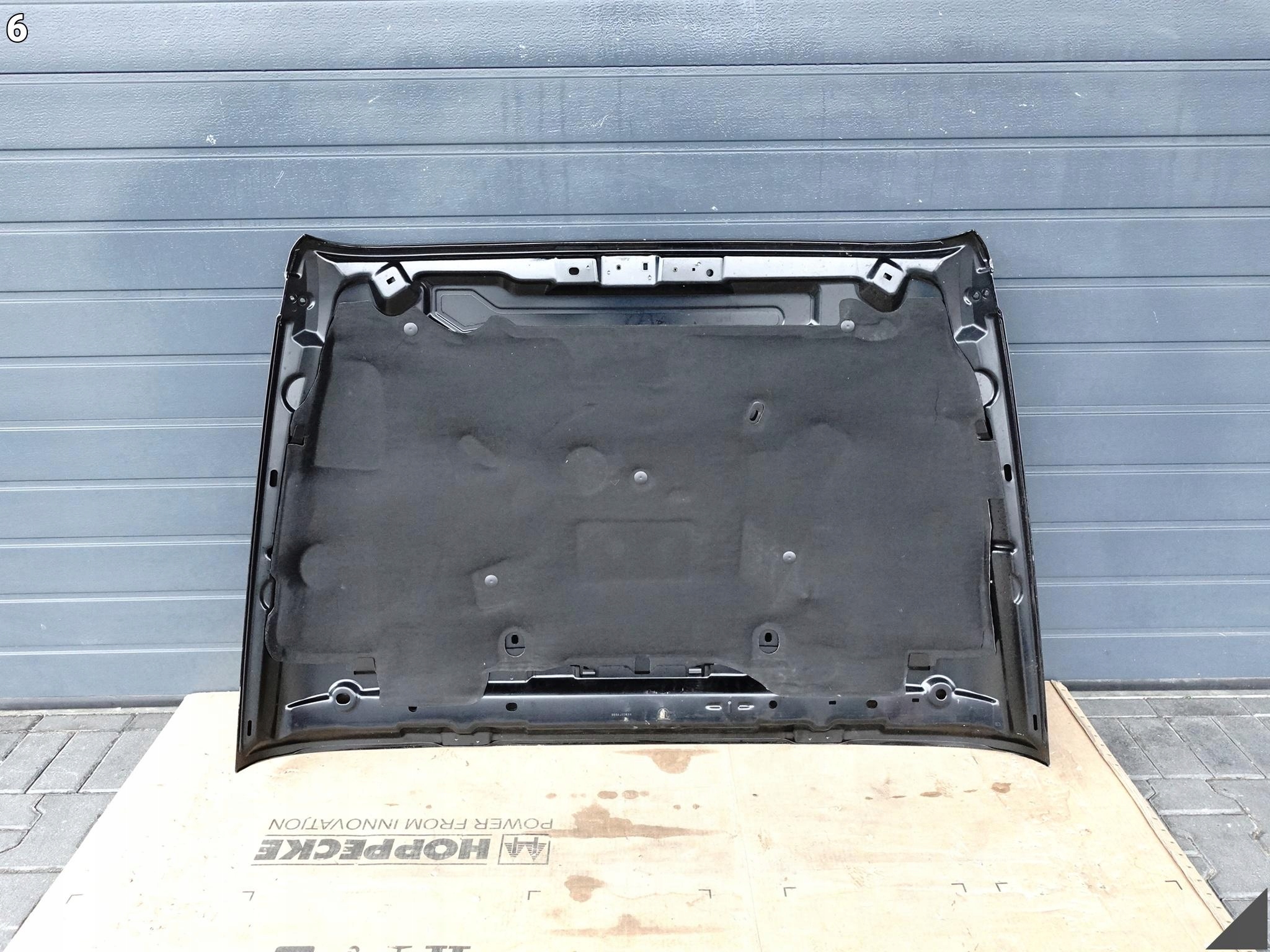 JEEP WRANGLER III 3 JK 07- bonnet front + soundproofing LADNA