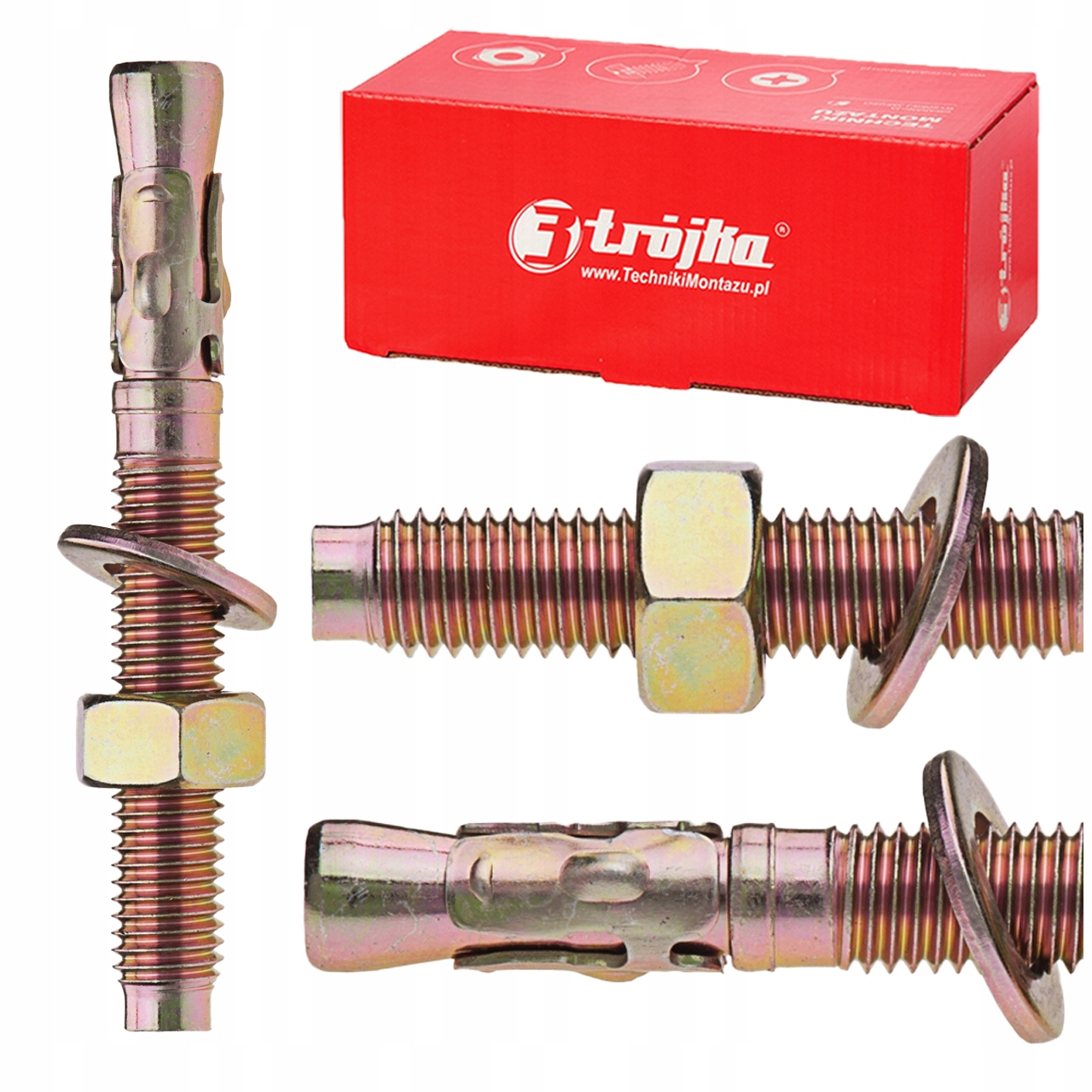Kotwa Stalowa Ekspresowa Do Betonu M10X95 50szt