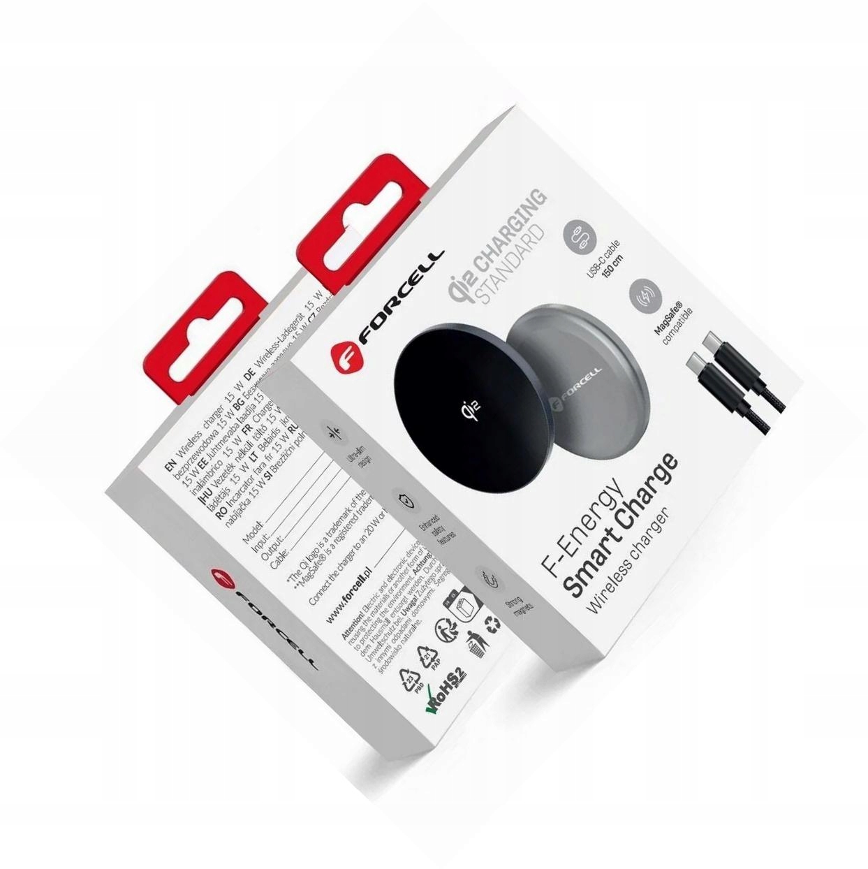 Ładowarka bezprzewodowa 15W Qi2 MagSafe do Samsung Galaxy S26 Edge