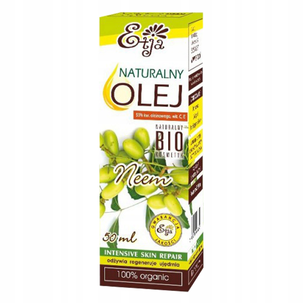 

Etja Olej naturalny Neem z Miodoli Indyjskiej 50ml