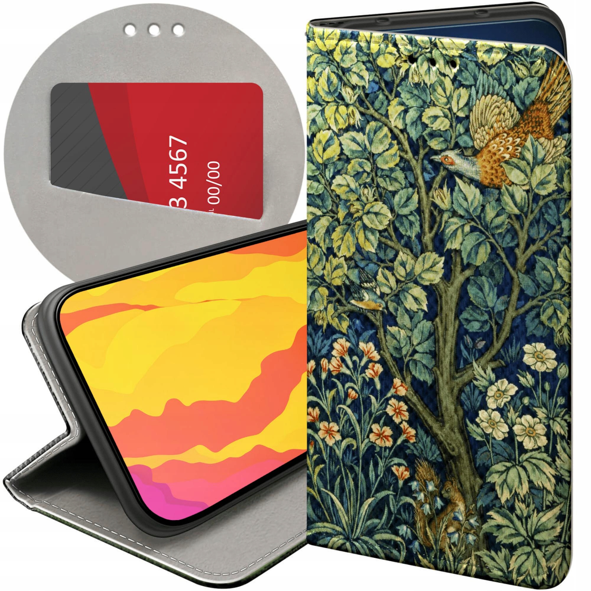 Etui Z Klapką Do Oppo RENO12 5G William Morris Arts And Crafts Tapety