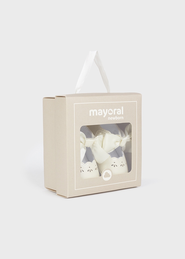 Niechodki Mayoral 9631 buty balerinki ecru tiul 18 Bohater brak