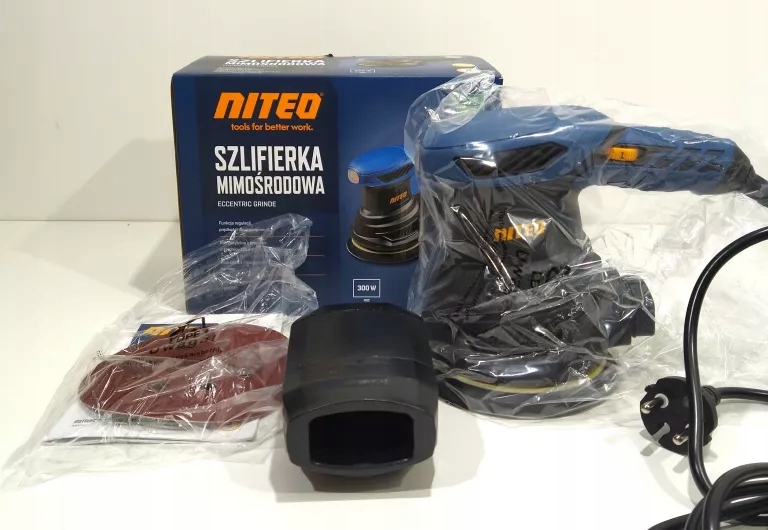

Szlifierka oscylacyjna Niteo Tools sieciowa 200W
