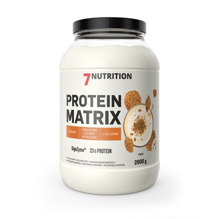 7NUTRITION Protein Matrix 2000 G Bílkovina Kasein Kreatin L-glutamin