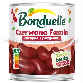 Bonduelle Červené fazole, křupky a výživné fazole, 160 g