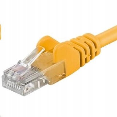 Premiumcord Patch kabel Utp RJ45-RJ45 CAT5e 20m żółty