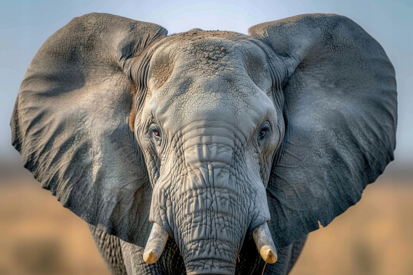 Obraz Na Plátně Canvas Příroda Zvíře Fauna Portrét Slon 120x80