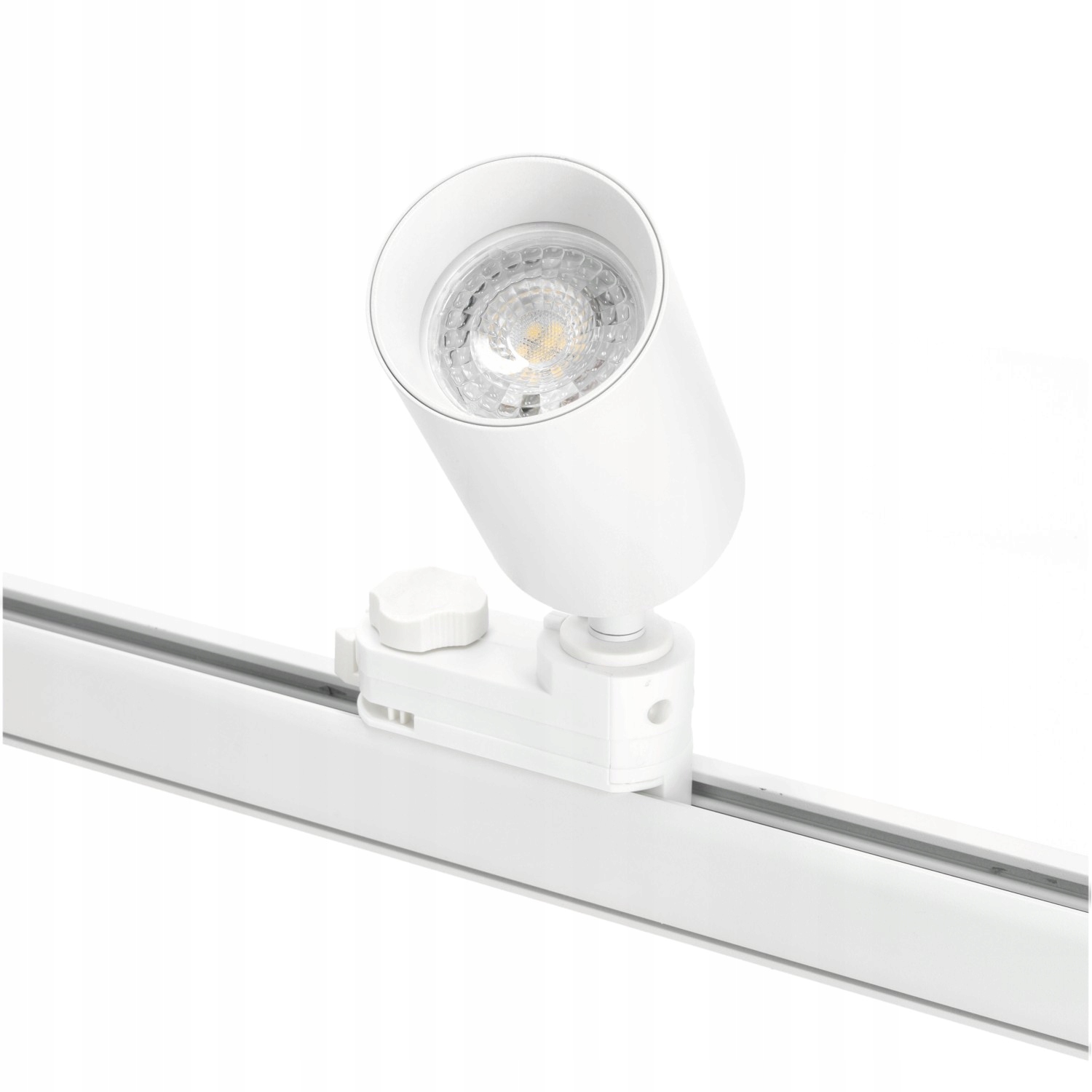 Zestaw szynowy 3 fazowy szyna 2m+2m, 8x reflektor GU10,łącznik prosty BIAŁY Rodzaj szynoprzewód