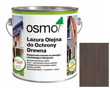 Osmo 907 0,75L Lazura na fasády Křemenně šedá Wawa