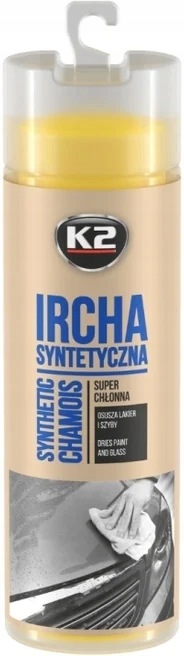K2 ircha syntetyczna do osuszania lakieru samochodu 66 x 43 cm