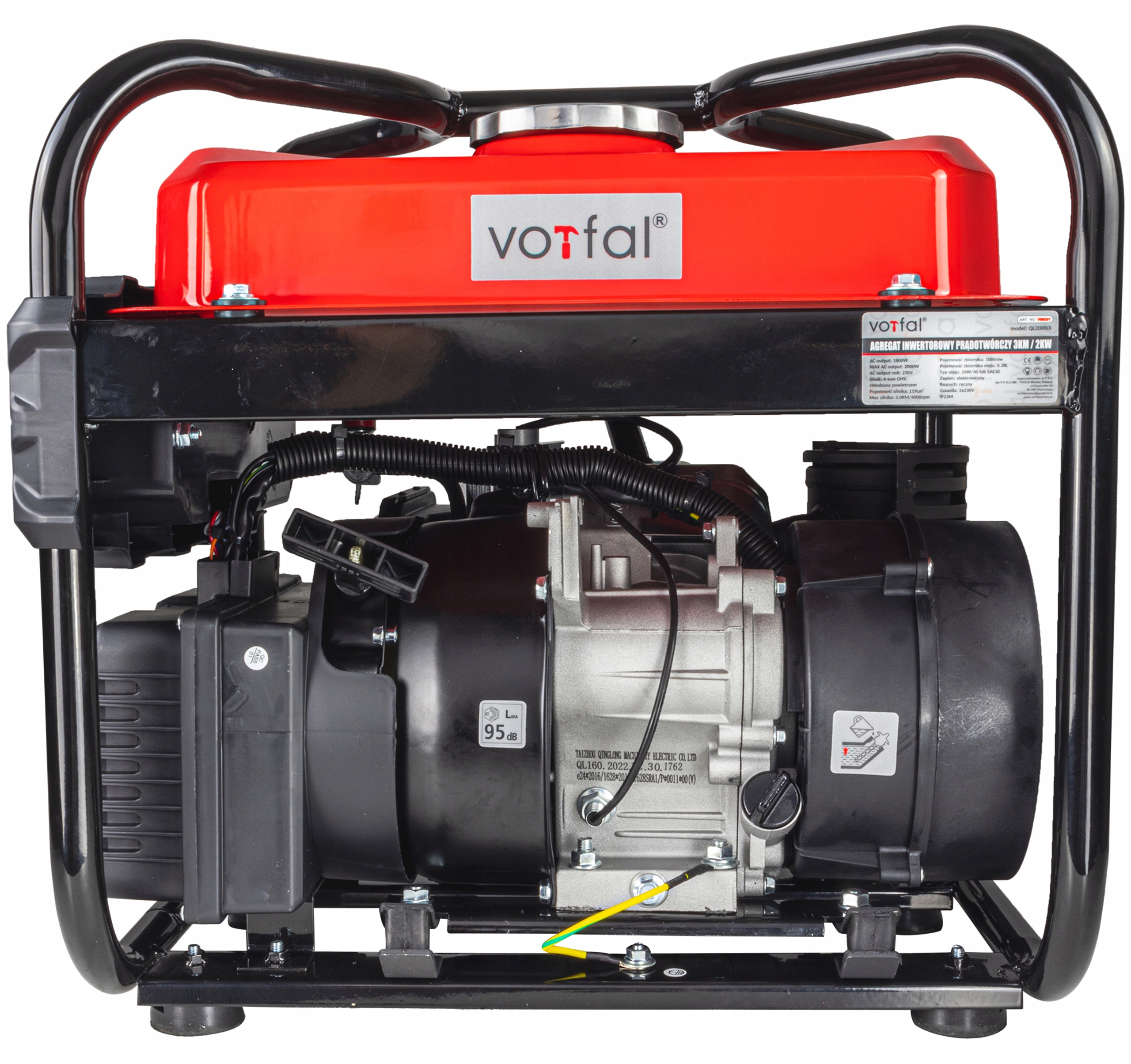 Agregat Prądotwórczy Inwertorowy Generator 2KW 3KM