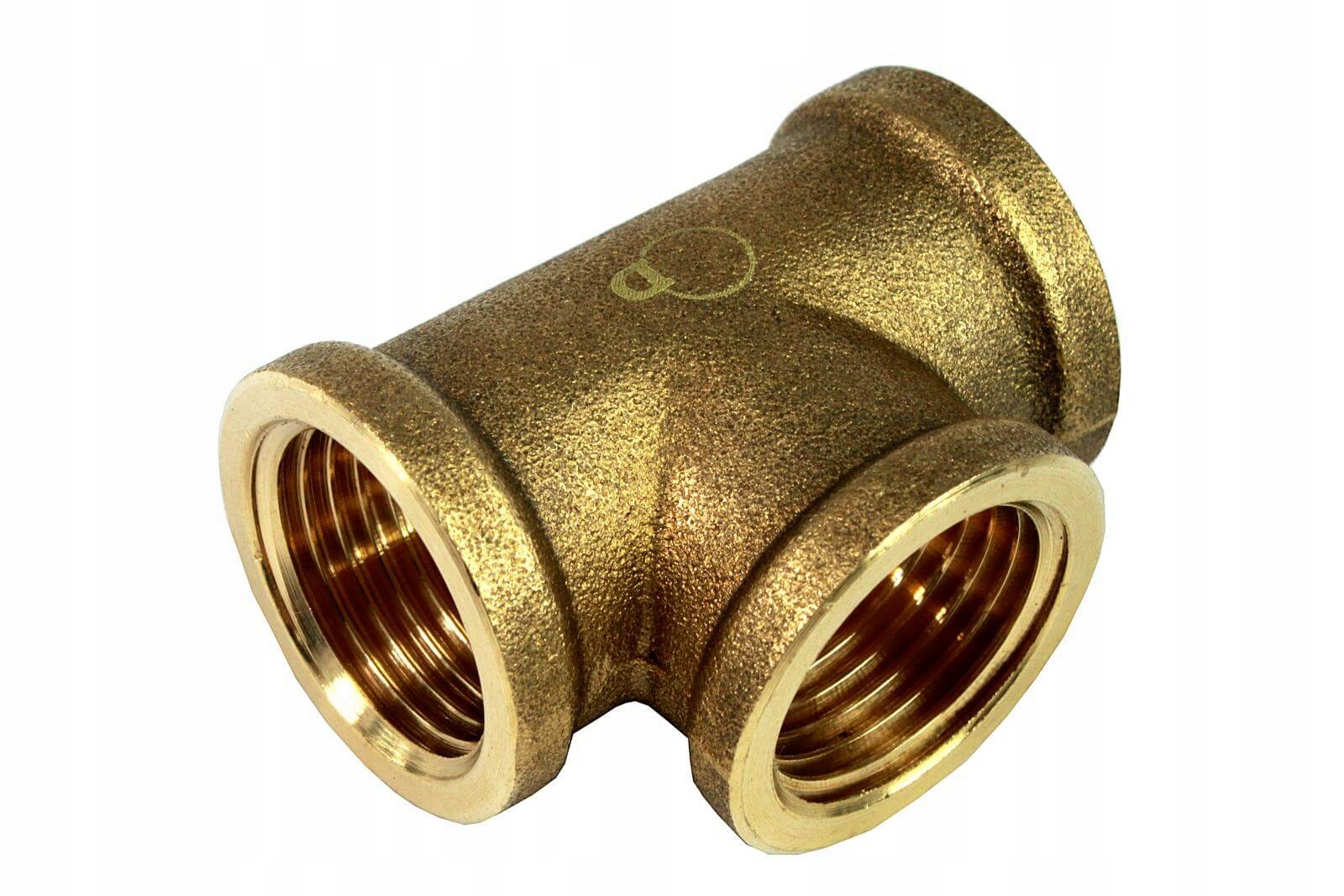 

Trójnik Mosiężny 3/4" Mosiądz