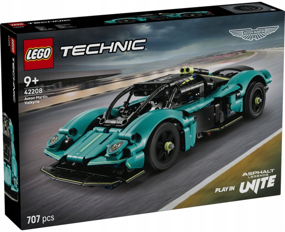 Lego Technic Aston Martin Valkyrie Sada Kostek 42208