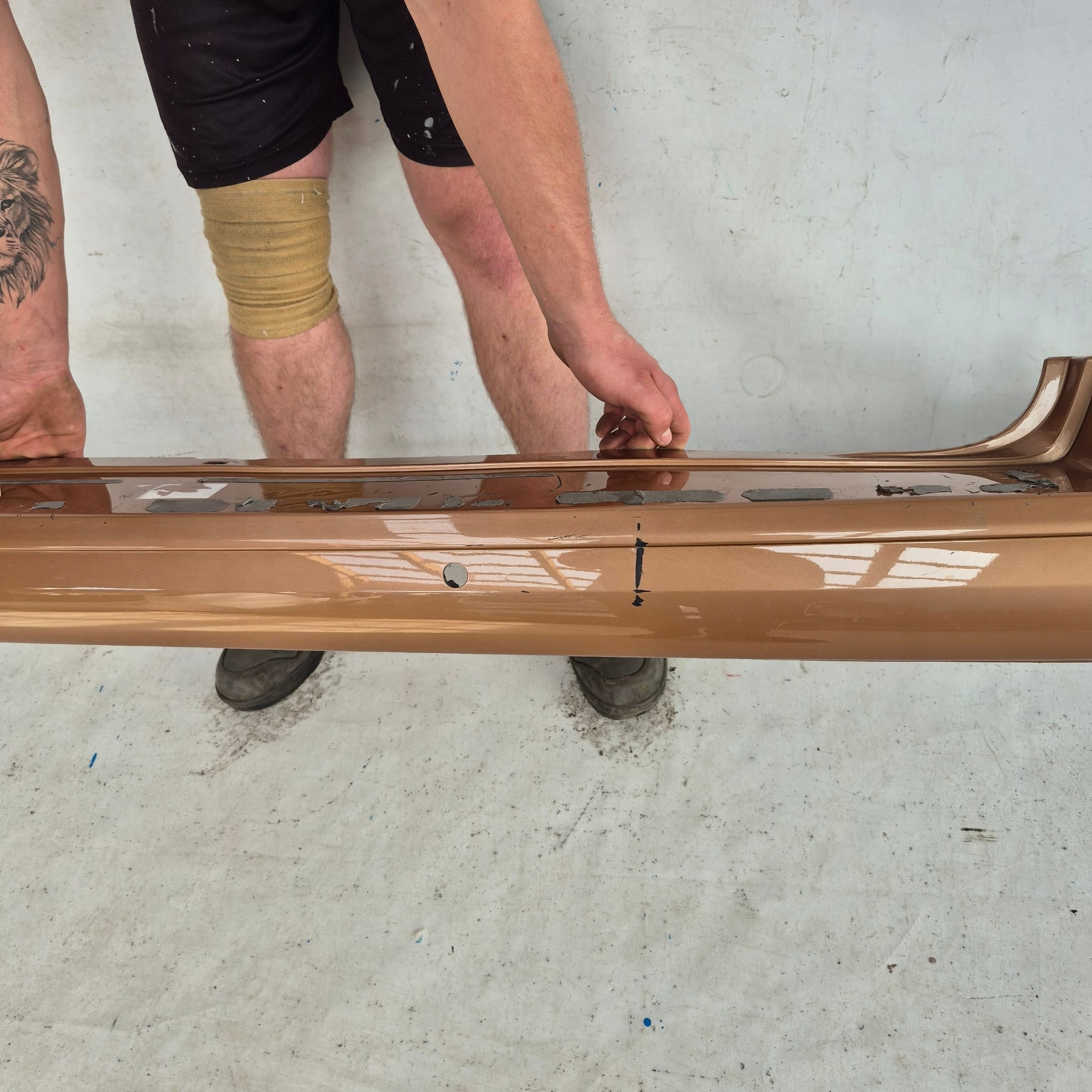 VW T6 MULTIVAN 15- bumper rear part rear PDC