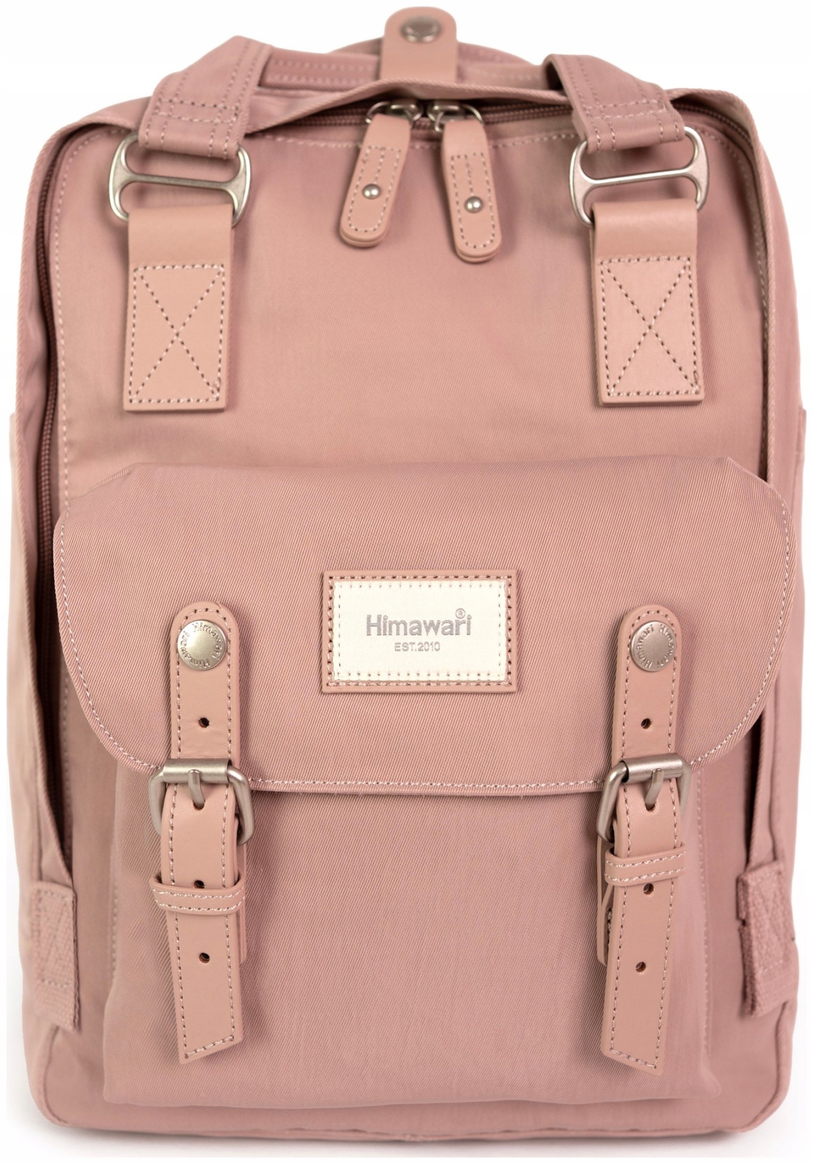 Batoh na notebook Himawari Basic S – do práce do školy, špinavě růžový