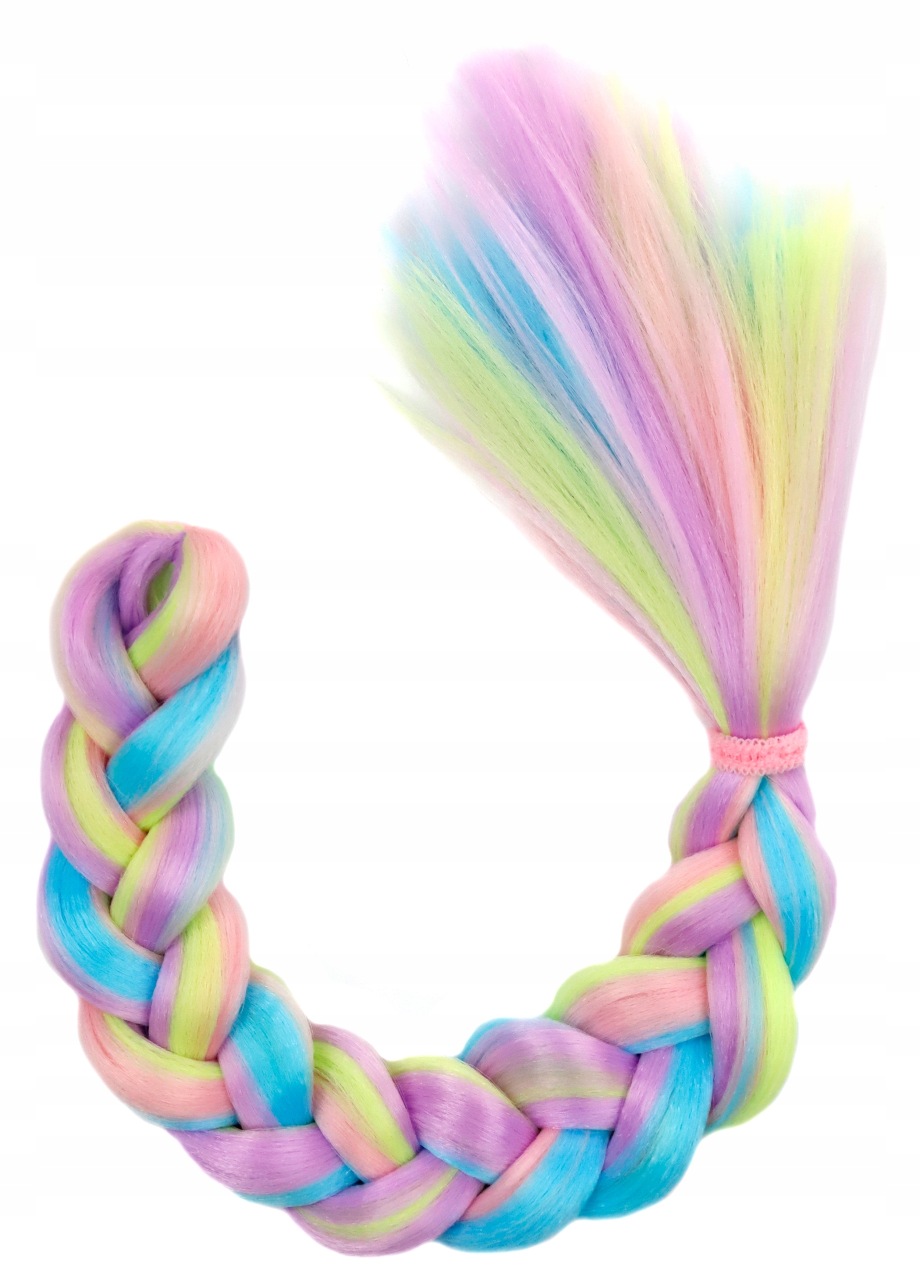 

Włosy warkoczyki Pastelowe Twisty 4 Proste