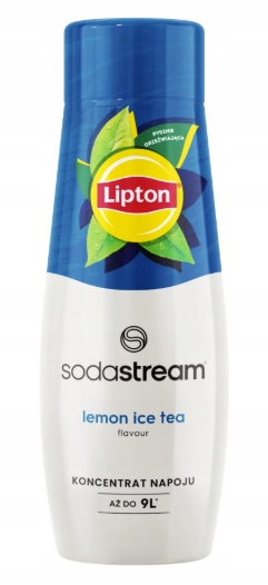 Syrop Do Saturatora SodaStream Lipton Zitrone Ice Tea 440 ml Cytryna Marka SodaStream